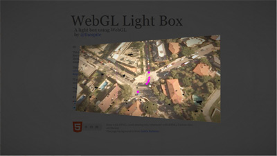 WebGL Light Box